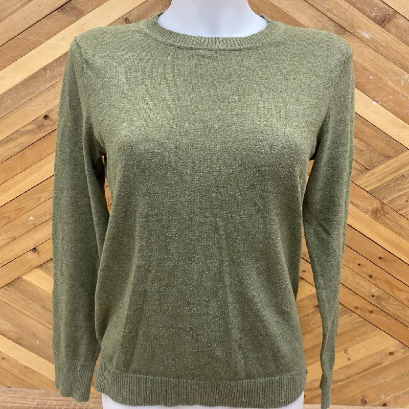 Patagonia - Women's Andri Crewneck Sweater - MSRP $120: Green-women-SM