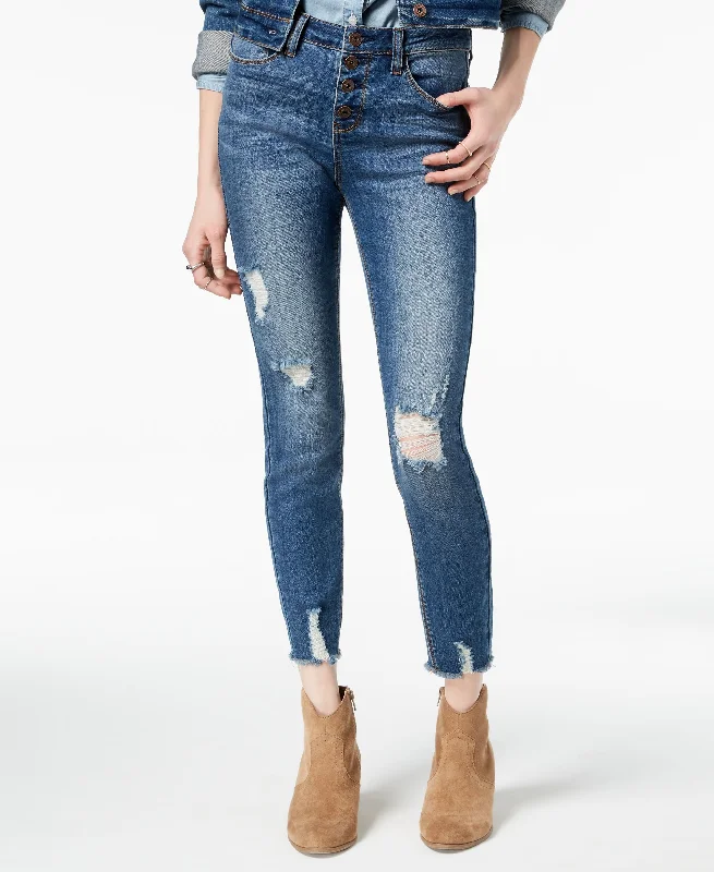 American Rag Juniors Ripped Skinny Jeans