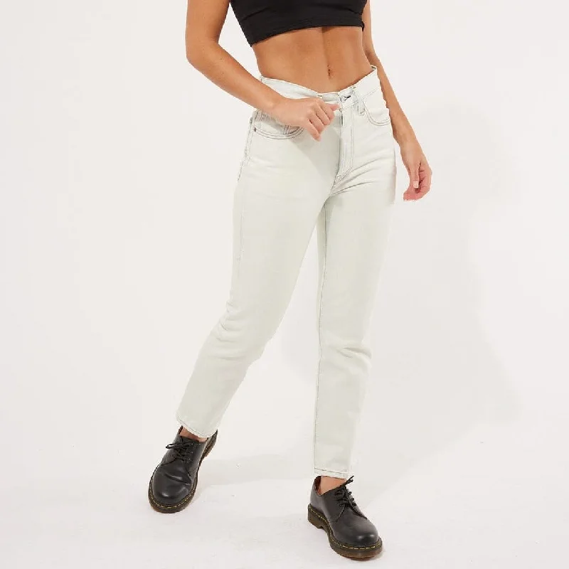 Levi's 501 Original Cropped Jeans - Glacier Bay