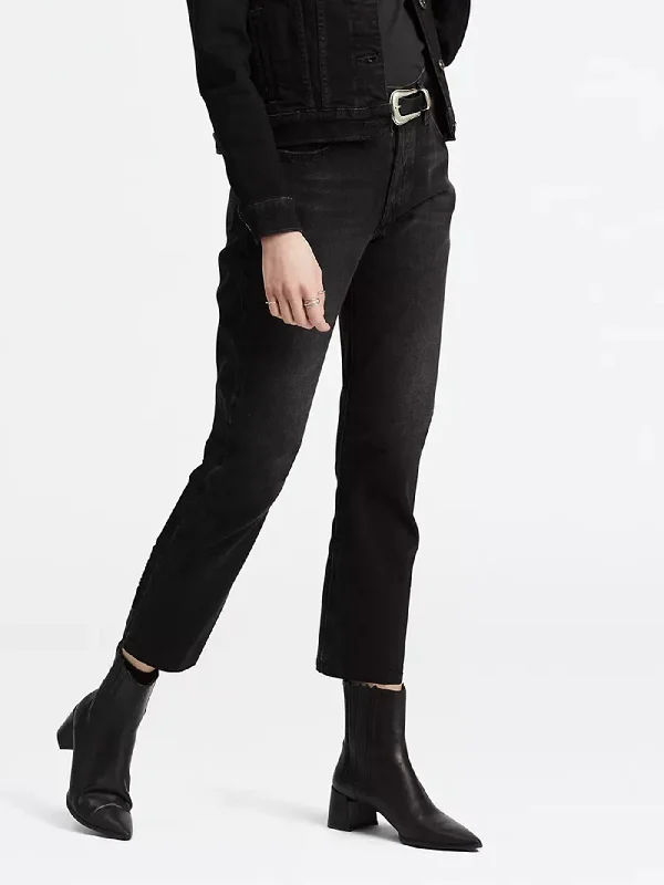 501 Tapered Straight Fit Crop Jeans