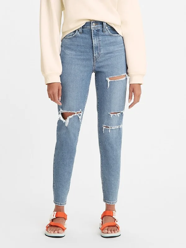 High Waisted Mom Summer Games Jeans