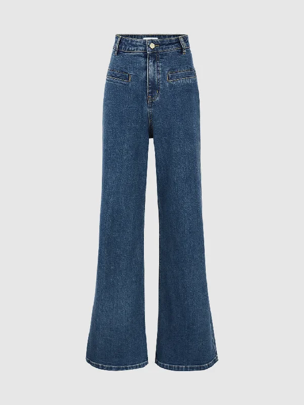 Wide-Leg Jeans